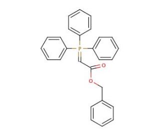 Benzyl(triphenylphosphoranylidene)acetate (CAS 15097-38-8) - chemical structure image