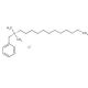 Benzyldimethyldodecylammonium chloride (CAS 139-07-1) - chemical structure image