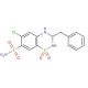 Benzylhydrochlorothiazide (CAS 1824-50-6) - chemical structure image