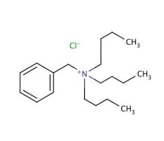 Benzyltributylammonium chloride (CAS 23616-79-7) - chemical structure image