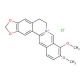 Berberine hydrochloride (CAS 633-65-8) - chemical structure image