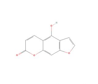 Bergaptol (CAS 486-60-2) - chemical structure image