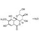 Bergenin monohydrate (CAS 477-90-7) - chemical structure image