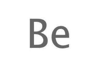 Beryllium (CAS 7440-41-7) - chemical structure image
