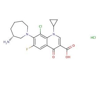 Besifloxacin Hydrochloride - chemical structure image
