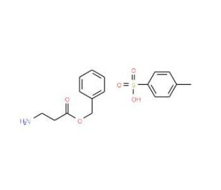 &beta;-Alanine benzyl ester p-toluenesulfonate (CAS 27019-47-2) - chemical structure image