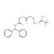 beta-Alanine diphenylmethylamineacetoxy ester trifluoroacetate salt (CAS 204063-33-2) - chemical structure image