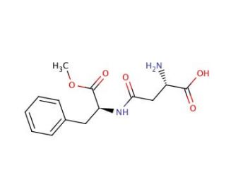 &beta;-Asp-Phe methyl ester (CAS 22839-61-8) - chemical structure image