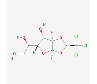 &beta;-Chloralose (CAS 16376-36-6) - chemical structure image