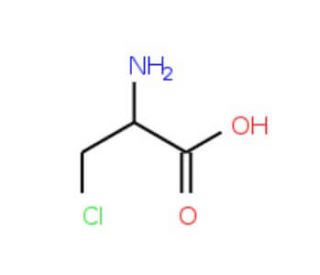 &beta;-Chloro-L-alanine (CAS 2731-73-9) - chemical structure image