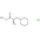 beta-Cyclohexyl-D-alanine methyl ester hydrochloride (CAS 144644-00-8) - chemical structure image