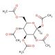 β-D-Glucose-1-C-d pentaacetate (CAS 73485-90-2) - chemical structure image