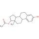 β-Estradiol 17-acetate (CAS 1743-60-8) - chemical structure image