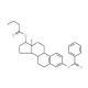 β-Estradiol 3-benzoate 17-n-butyrate (CAS 63042-18-2) - chemical structure image