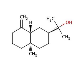 &beta;-Eudesmol (CAS 473-15-4) - chemical structure image