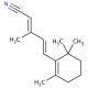 β-Ionylideneacetonitrile - chemical structure image