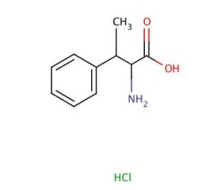 &beta;-Methyl-DL-phenylalanine hydrochloride (CAS 80997-87-1) - chemical structure image