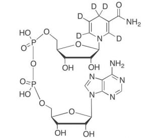 &beta;-NADH-d4 (d4 major) Diammonium Salt - chemical structure image