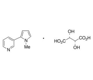 &beta;-Nicotyrine L-Tartrate (CAS 4315-37-1) - chemical structure image