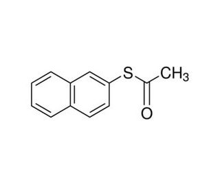 &beta;-Thionaphthyl acetate (CAS 831-23-2) - chemical structure image