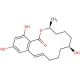 β-Zearalenol (CAS 71030-11-0) - chemical structure image