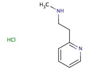 Betahistine Hydrochloride (CAS 15430-48-5) - chemical structure image