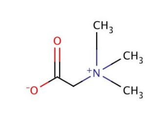 Betaine (CAS 107-43-7) - chemical structure image