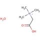 Betaine monohydrate (CAS 590-47-6) - chemical structure image