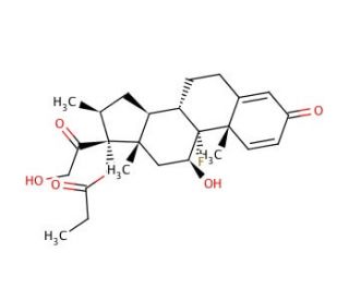 Betamethasone 17-Propionate (CAS 5534-13-4) - chemical structure image