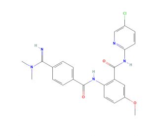 Betrixaban (CAS 330942-05-7) - chemical structure image
