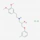 Bevantolol HCl (CAS 42864-78-8) - chemical structure image