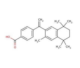 Bexarotene (CAS 153559-49-0) - chemical structure image