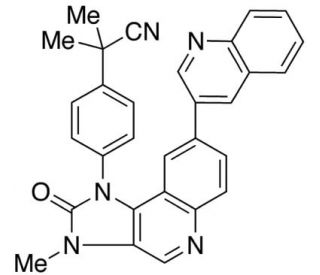 BEZ235 (CAS 915019-65-7) - chemical structure image