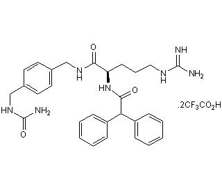 BIBO 3304 trifluoroacetate (CAS 191868-14-1) - chemical structure image