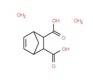 Bicyclo[2.2.1]hept-5-ene-2,3-dicarboxylic acid dihydrate - chemical structure image