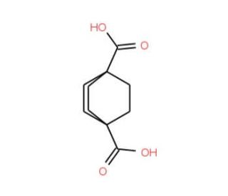 Bicyclo[2.2.2]octane-1,4-dicarboxylic acid (CAS 711-02-4) - chemical structure image