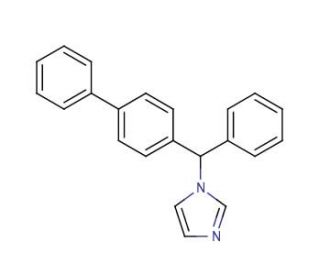 Bifonazole (CAS 60628-96-8) - chemical structure image