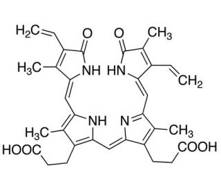 Biliverdine (CAS 114-25-0) - chemical structure image