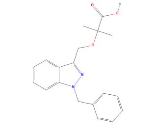 Bindarit (CAS 130641-38-2) - chemical structure image