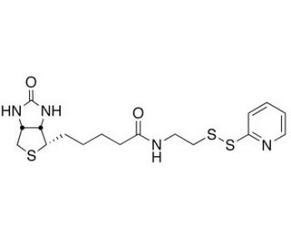 Biotin-[2-(2-pyridyldithio)ethylamide] (CAS 112247-65-1) - chemical structure image