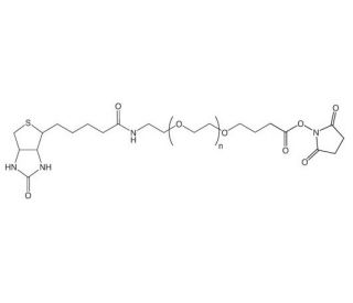 Biotin-PEG-NHS-5000Da - chemical structure image