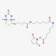 Biotinamidohexanoyl-6-aminohexanoic acid N-hydroxysuccinimide ester (CAS 89889-52-1) - chemical structure image