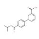 Biphenyl-3,4′-dicarboxylic acid 4′-isopropyl ester (CAS 728919-00-4) - chemical structure image