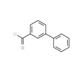 Biphenyl-3-carbonyl chloride (CAS 42498-44-2) - chemical structure image