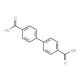 Biphenyl-4,4′-dicarboxylic acid (CAS 787-70-2) - chemical structure image