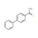 Biphenyl-4-carbothioic acid amide (CAS 13363-50-3) - chemical structure image