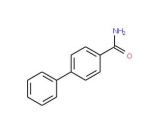 Biphenyl-4-carboxamide (CAS 3815-20-1) - chemical structure image