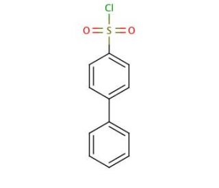 Biphenyl-4-sulfonyl chloride (CAS 1623-93-4) - chemical structure image