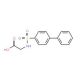 (Biphenyl-4-sulfonylamino)-acetic acid (CAS 107491-28-1) - chemical structure image