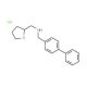 Biphenyl-4-ylmethyl-(tetrahydro-furan-2-ylmethyl)-amine hydrochloride - chemical structure image